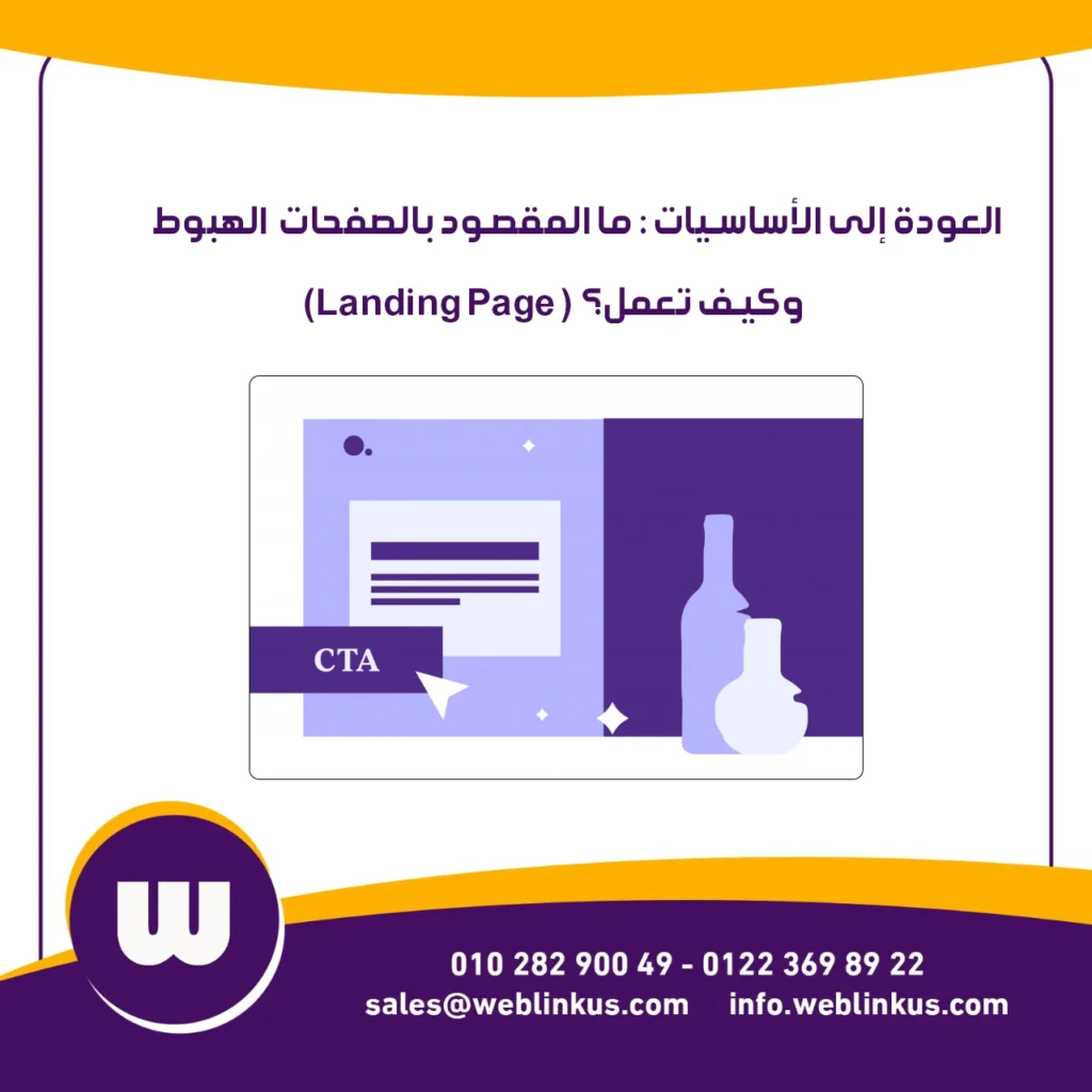 ما المقصود بالصفحات  الهبوط (Landing Page ) وكيف تعمل؟