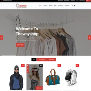 Design for e-commerce Wayshop