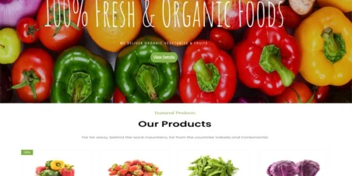 Design for e-commerce Food