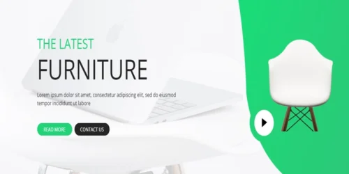 furniture – website template