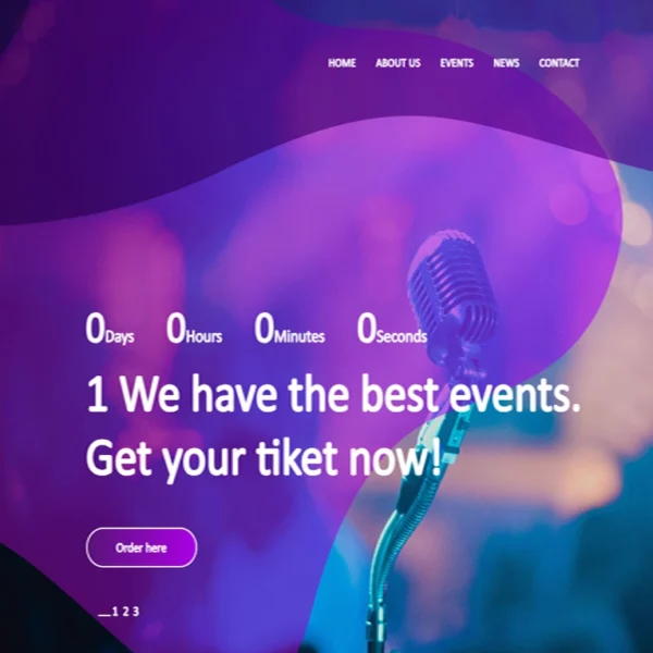 Agenda - website template