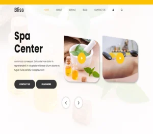 Bliss – website template