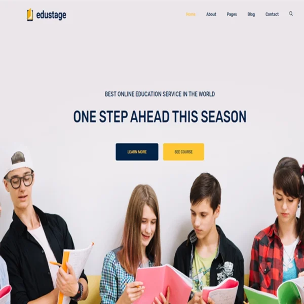 Edustage – Educational template