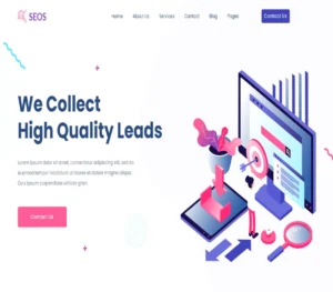 Seos – website template