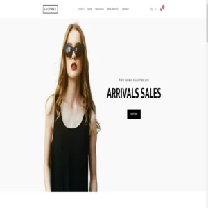 Shopmax website template