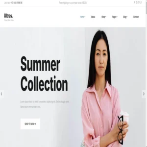 Ultras eCommerce Website Template